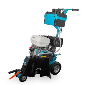 Máquina de cortar concreto e asfalto