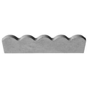 Pedra meio fio jardim